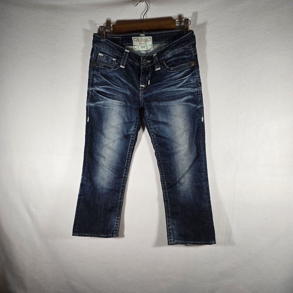 Big Star Sweet Crop Women’s Size 28 Dark Wash Capris